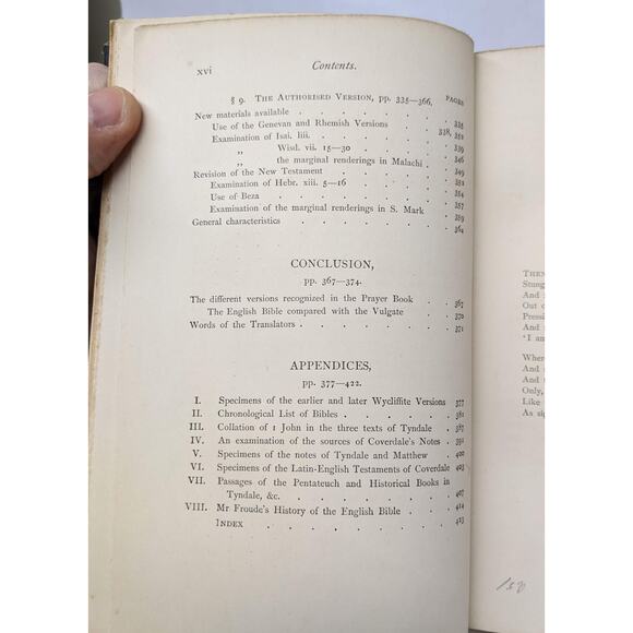 1868 1st Ed - A General View of the History of the English Bible Brooke Westcott - Picture 12 of 12
